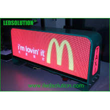 Taxi Top LED Zeichen für dynamische Werbung Taxi Top LED-Anzeige